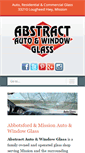 Mobile Screenshot of abstractglassmission.com